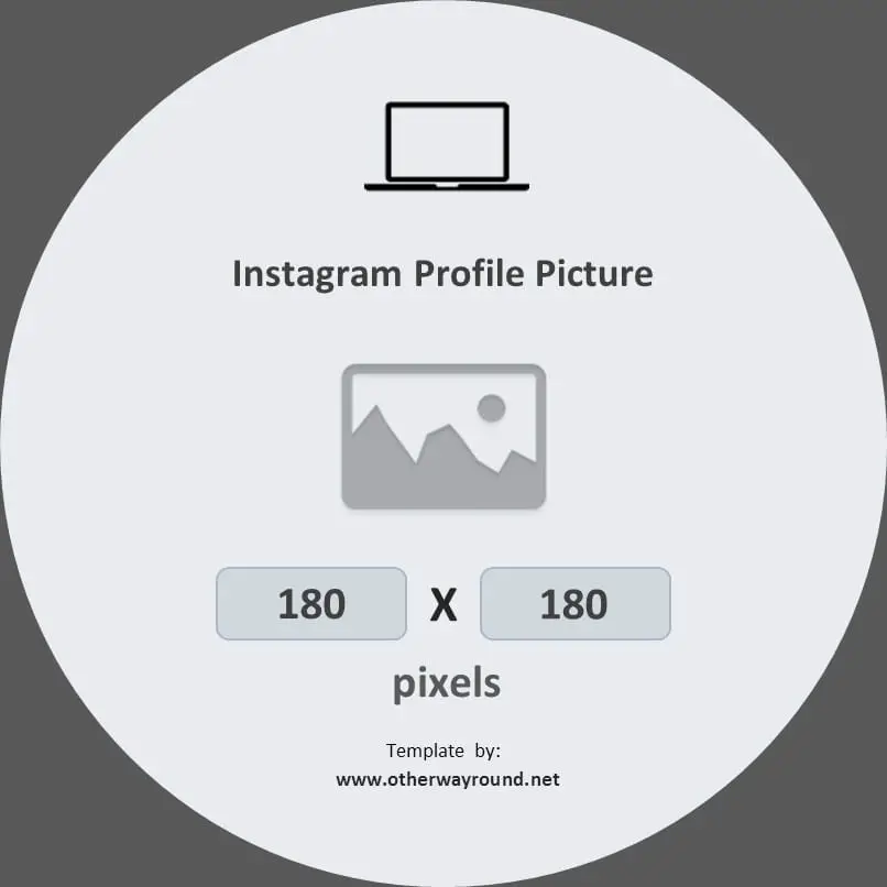 Instagram Profile Picture Size (In Pixels and inches) - 2021