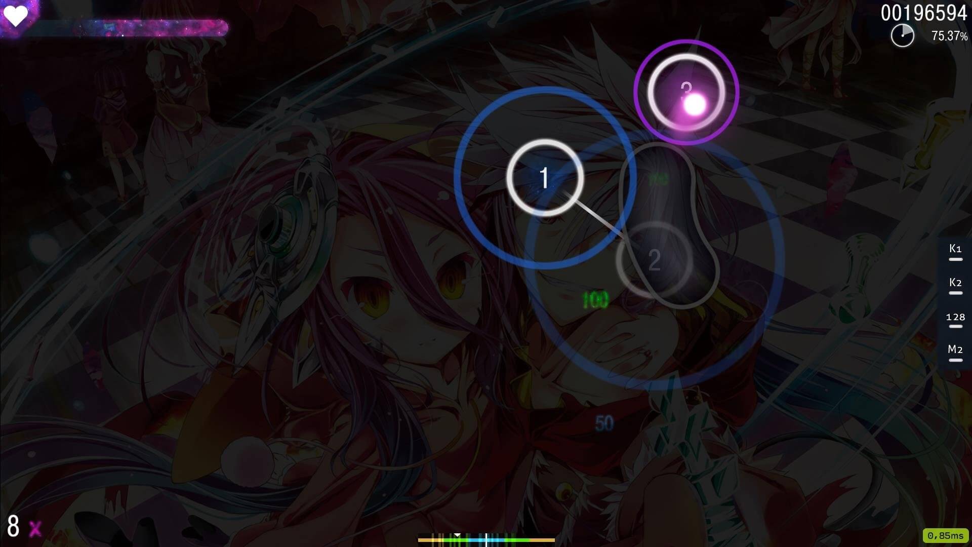 Osu white skin. Скины osu Mania. Shuvi osu Skin. No game no Life osu Skin. Скин Широ.