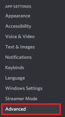 To enable the Developer Mode on Discord’s desktop app