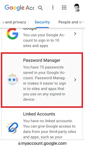 How to see your Facebook password on Android Step-2