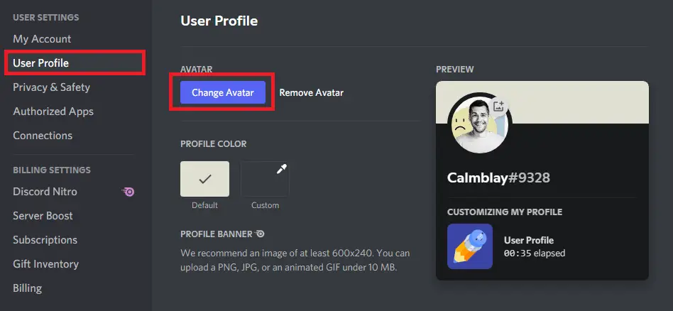 How to upload your profile picture on Discord using the desktop app or browser