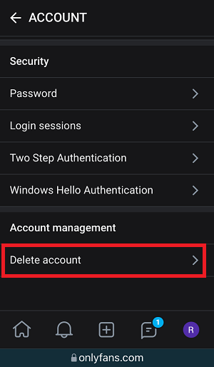 How to Delete Your OnlyFans Account
