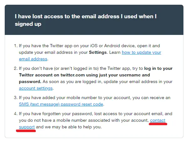 How to Reset Twitter Password Without Email or Phone Number