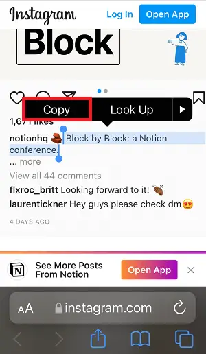 How to Copy Comments on Instagram 