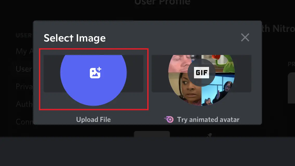 How to upload your profile picture on Discord using the mobile browser