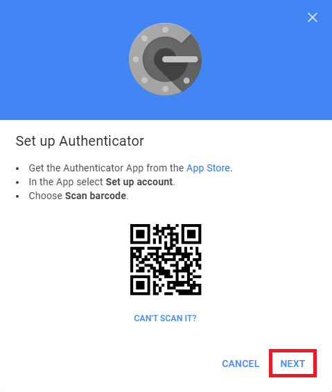 How to Recover Your Google Authenticator Account Step-6