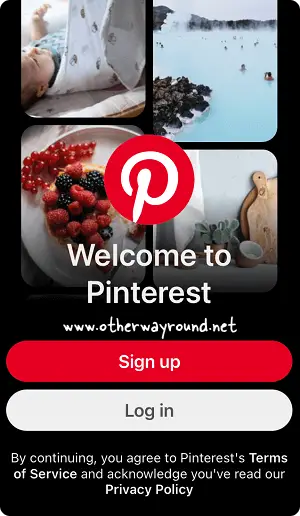 How To Post On Pinterest Using Phone Step-1