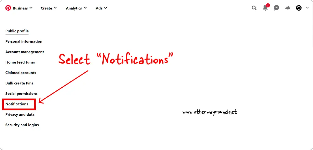 How To Turn Off Pinterest Notifications Desktop-2