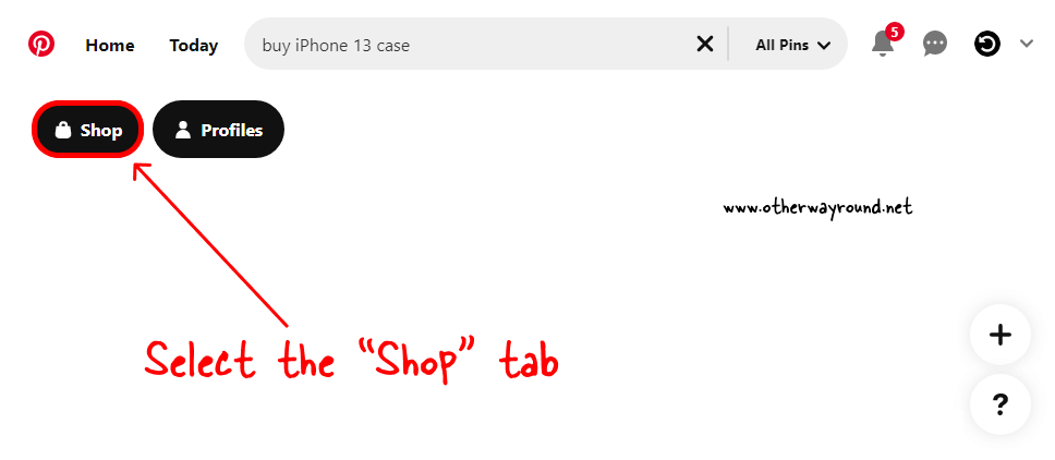How To Shop On Pinterest Step-2