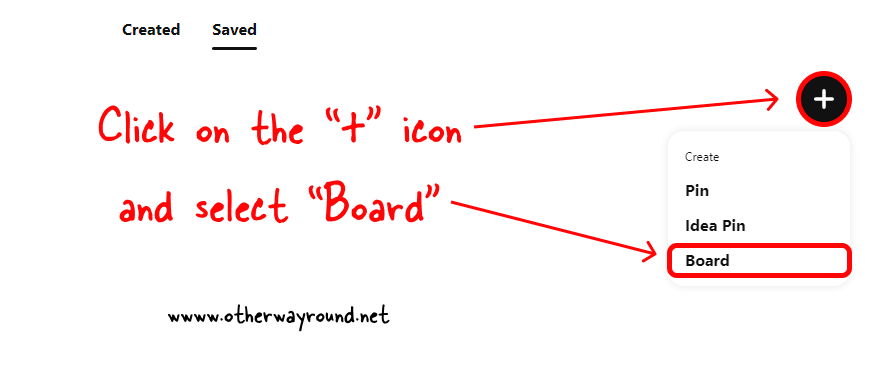 How To Create A Pinterest Board With Someone Web Step-1