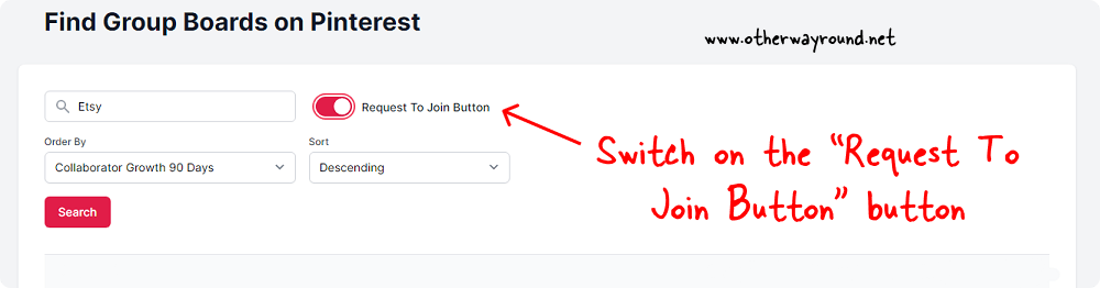 How To Find Etsy Group Boards On Pinterest Step-3