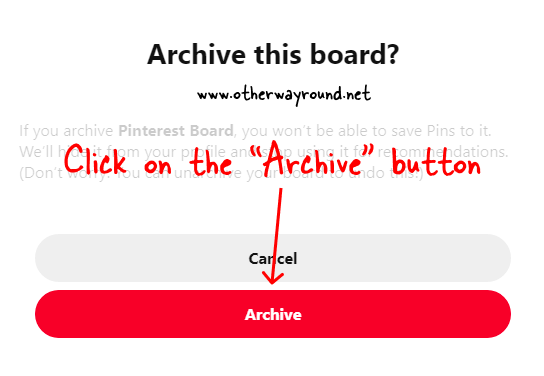 How To Archive Pinterest Boards Web Step-4