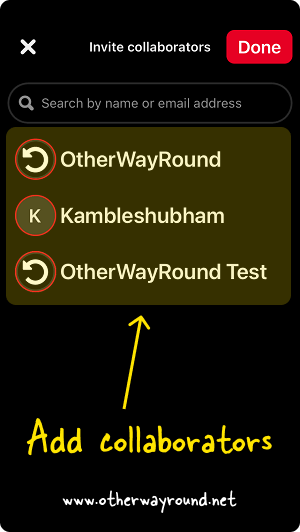 How To Create A Pinterest Board With Someone App Step-4