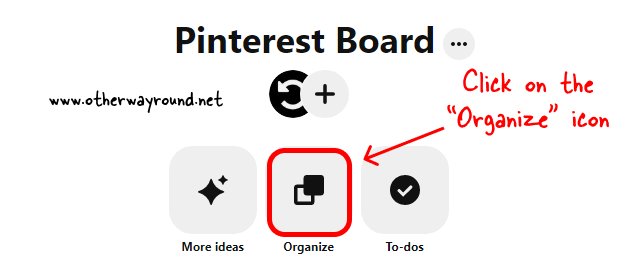How To Make A Section Into A Board On Pinterest Web Step-5.1
