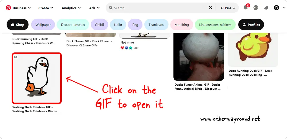 How To Save GIF From Pinterest Desktop-1