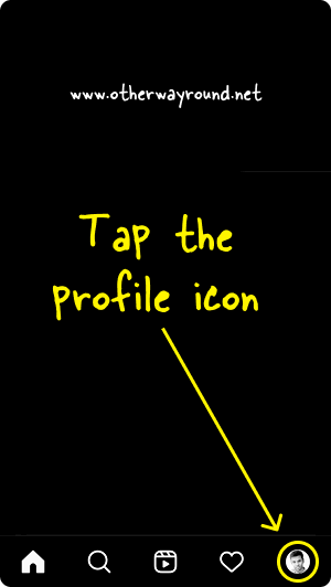 How To Remove Profile Picture From Instagram Step-1