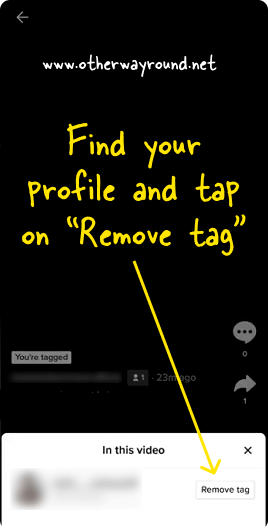 Someone Tagged Me on TikTok Step-5