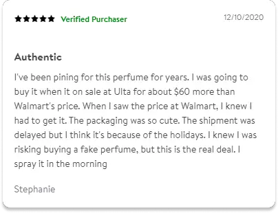 Are Walmart Perfumes Real?