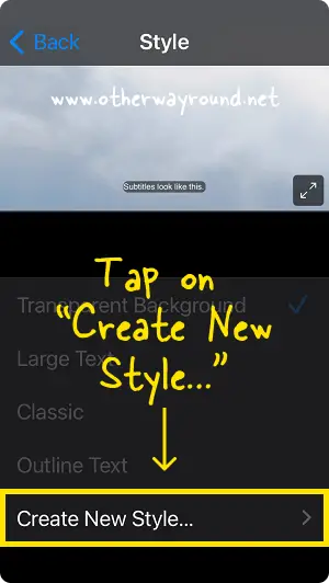 How To Turn Off Auto-Generated Captions On Twitter iOS Step-4