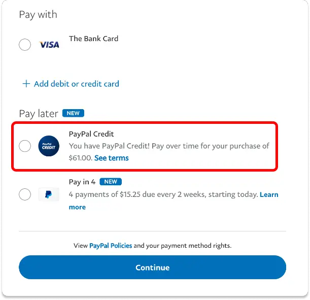 How To Pay With PayPal Credit?