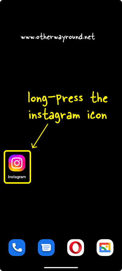 How to Enable Camera Access on Instagram Android Step-1