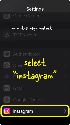 How to Allow Instagram Access to Photos on iPhone Step-2
